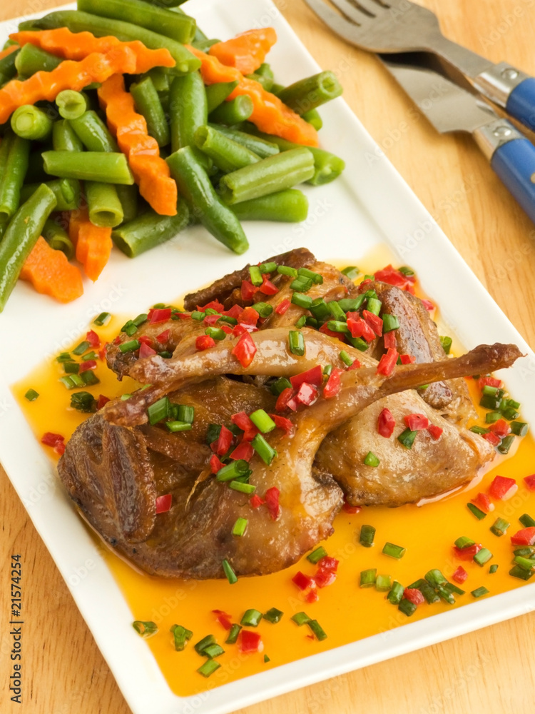 Roasted quails Roasted quails