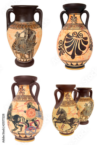 Greek Vases Collage