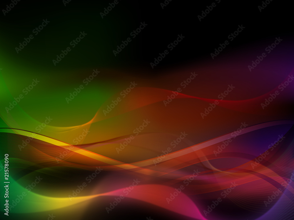 Abstract neon wave background Abstract neon wave background