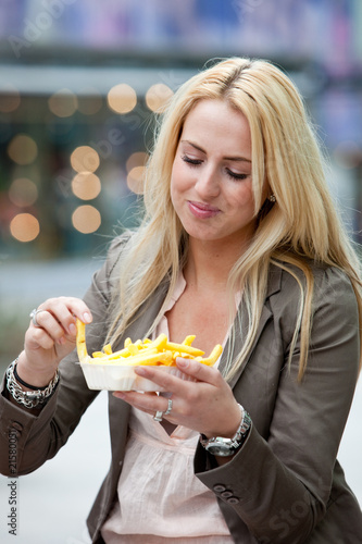 Dipping in mayonaise