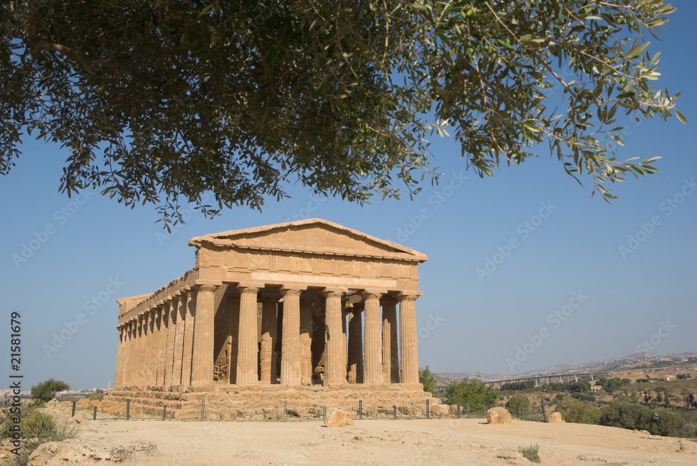 Doric Temple In Agrigento