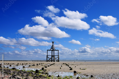 Wangerooge altes Seezeichen