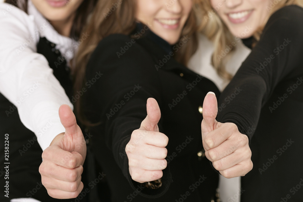 Daumen hoch Stock Photo | Adobe Stock