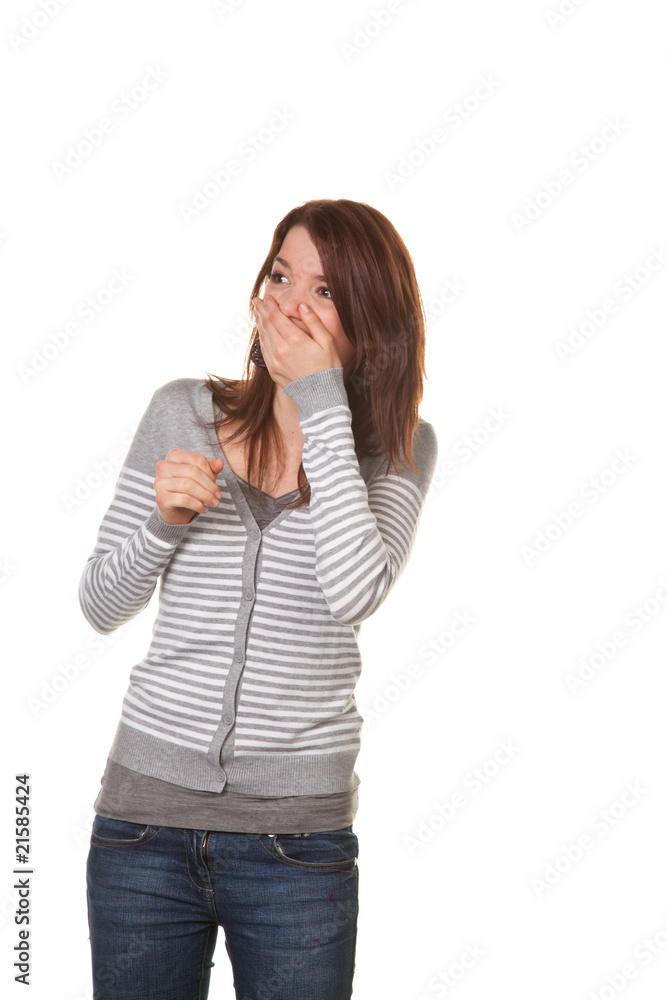 Young girl with a great mood Young girl with a great mood