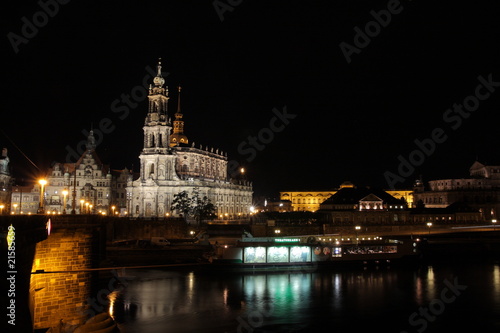 Dresden at night © Sandra Kemppainen