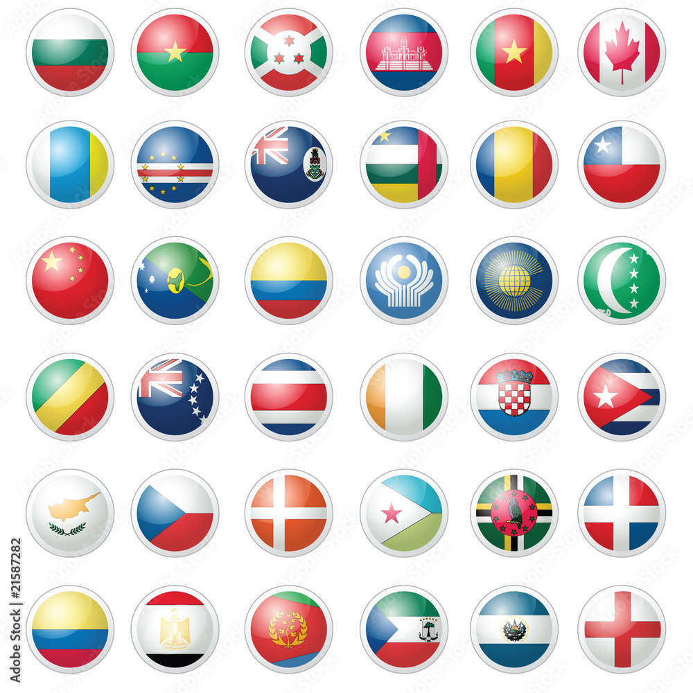 Pack of Almost 40 Flags Pack of Almost 40 Flags