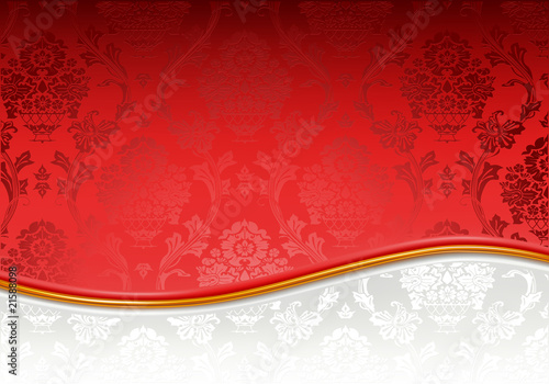 Mix backgrounds, red and white