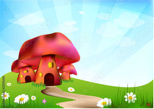 village champignon