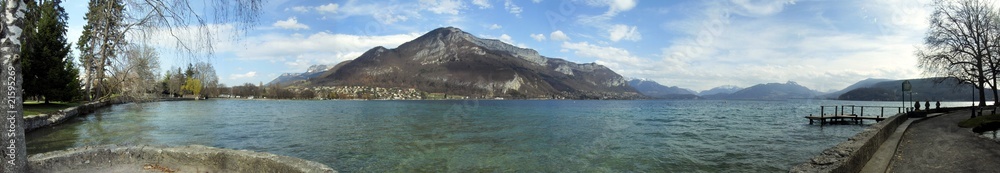Panoramique lac annecy