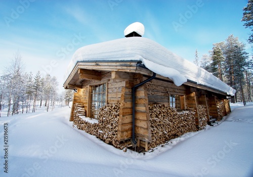 Snow Covered House