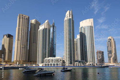 Photography Dubai Marina Construction, Dubai United Arab Emirates