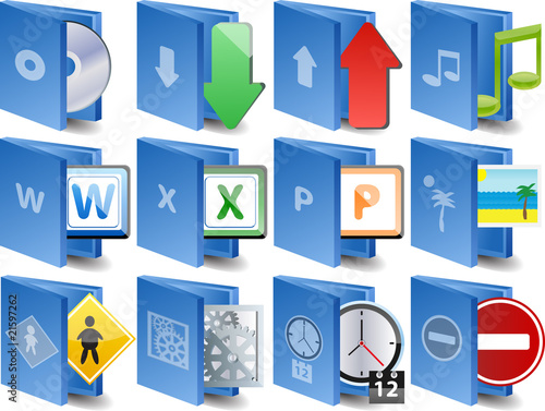 Computer icons Document icon set