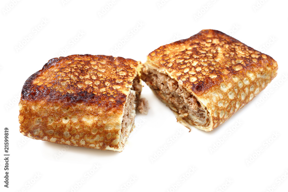 Pancake with meat Pancake with meat