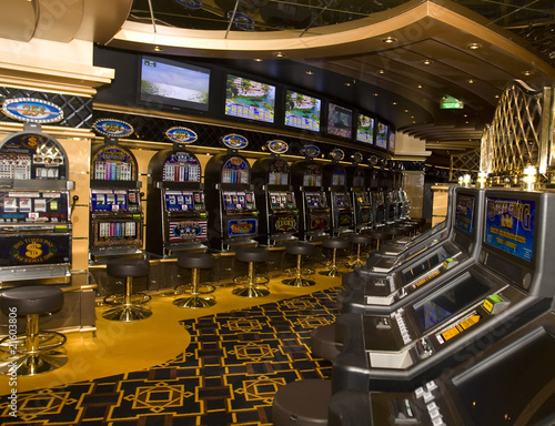 Magnificent interiors and rest on cruise the ship.Casino