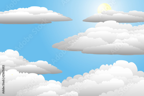 bewölkter Himmel