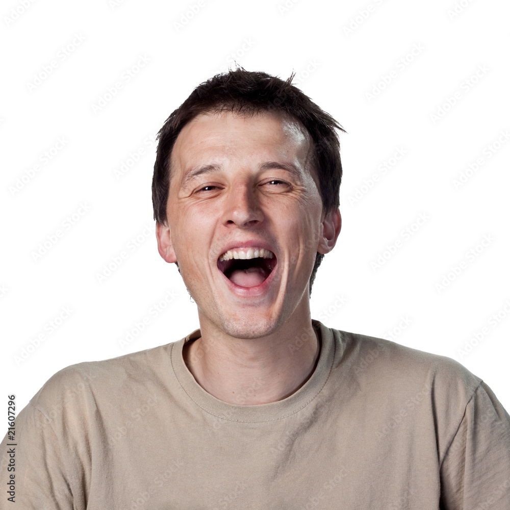 Man Laughing Man Laughing