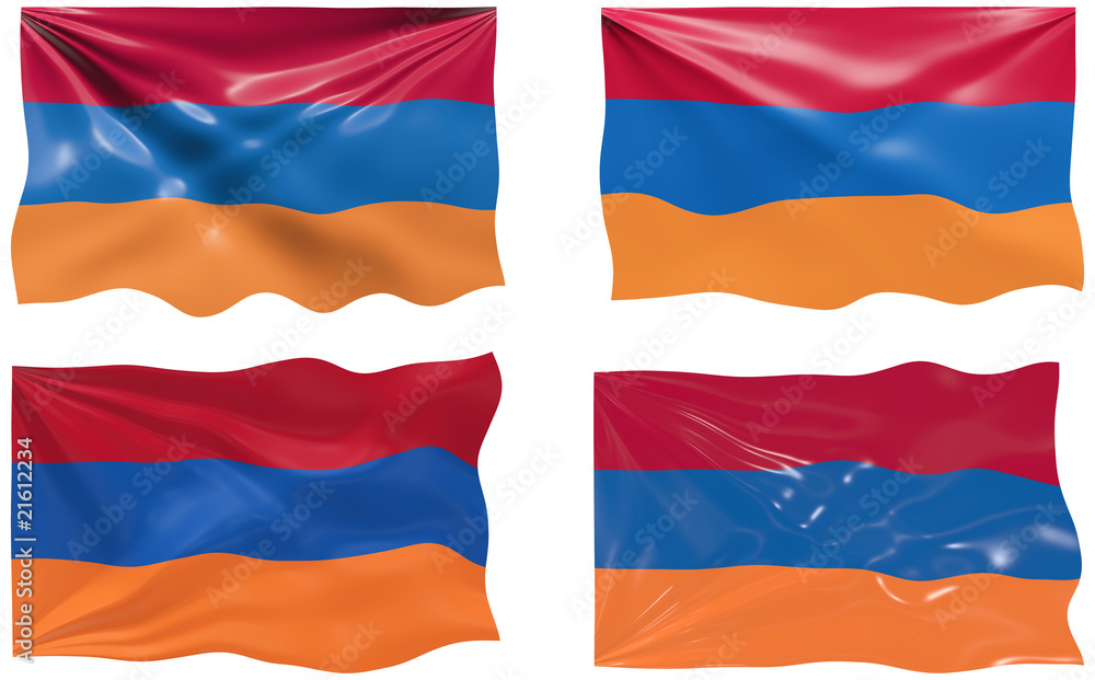 Fototapeta premium Flag of Armenia
