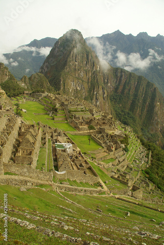 Machu Picchu in the early morning