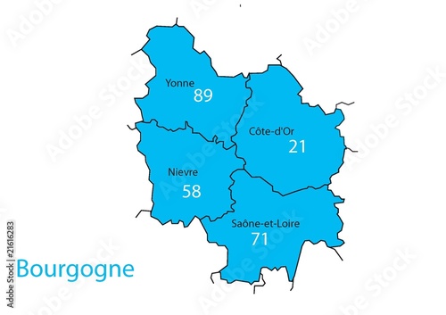 Region Bourgogne France