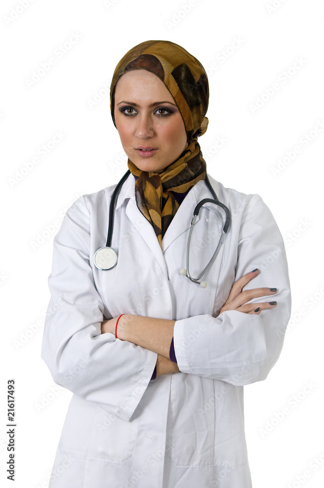 Fototapeta premium Doctor muslim