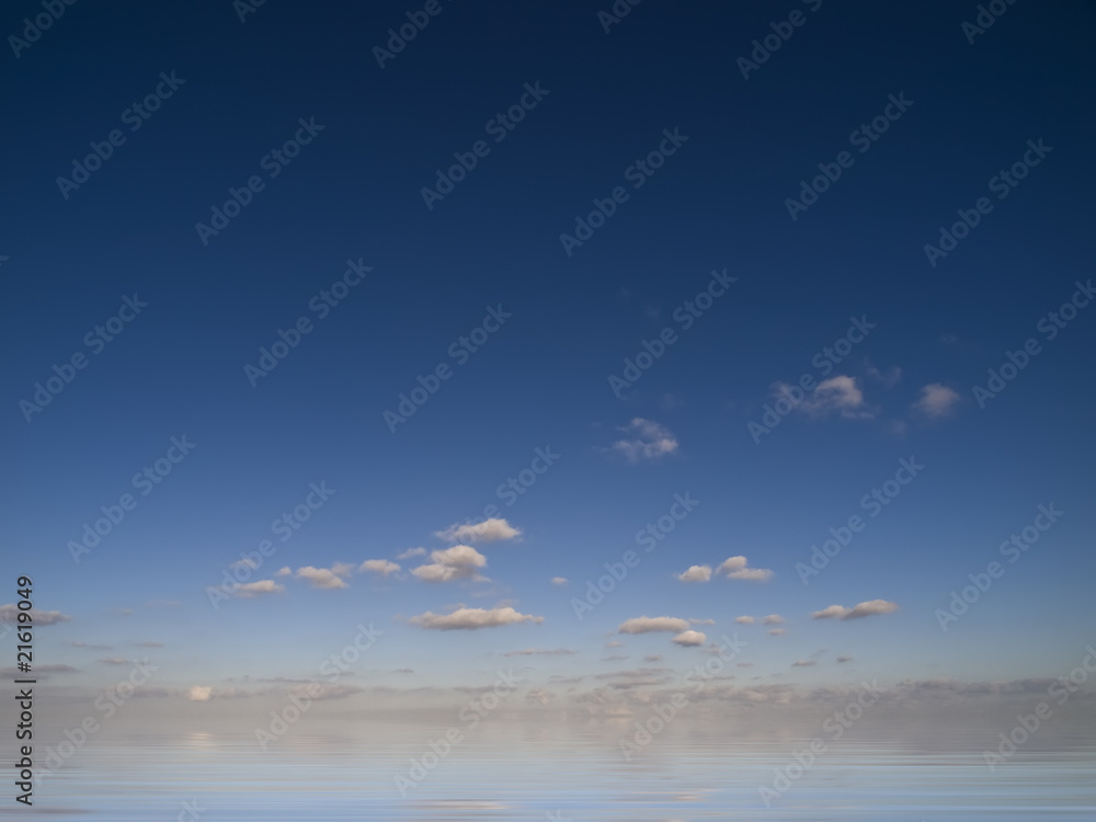 Obraz premium Sky and Ocean