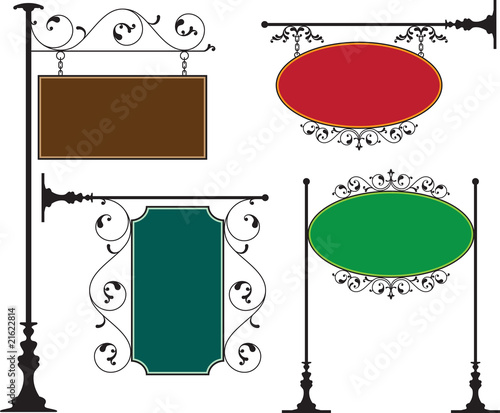 Wrought Iron Signage