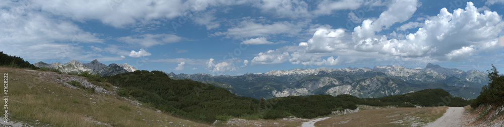 Fototapeta premium Panorama du triglav