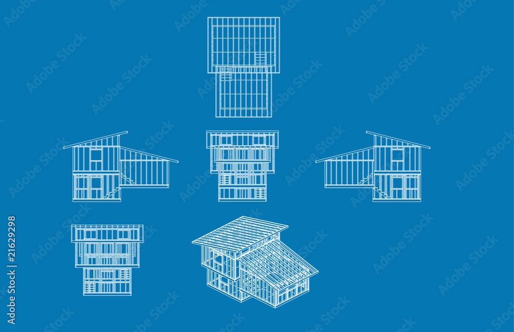 blue print of camp frame blue print of camp frame