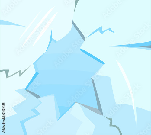 Picture of a cracked glass