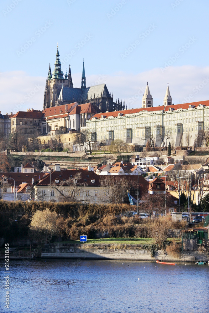 The View on the Prague gothic Castle
