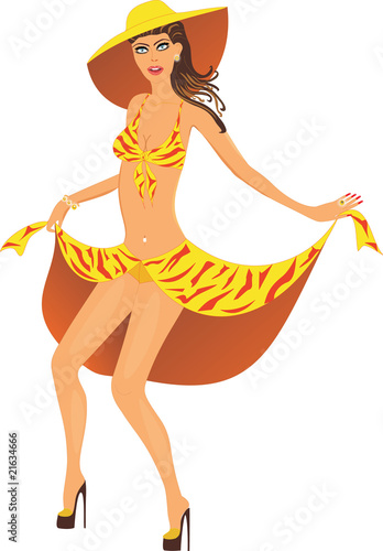 Dancing girl