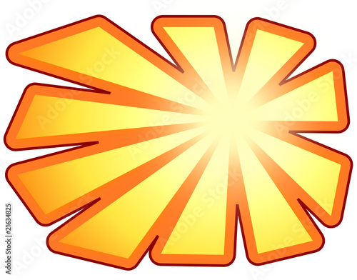sticker soleil