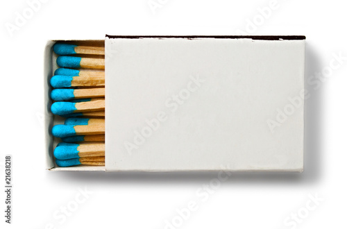 Photography Matchbox isolated on the white background