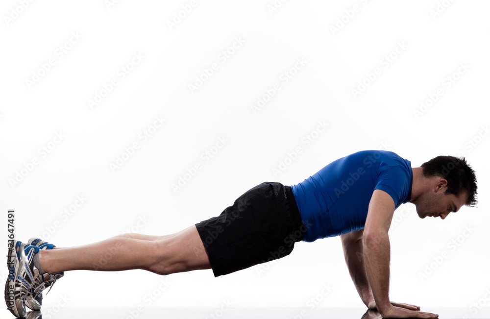 Naklejka premium Worrkout Posture