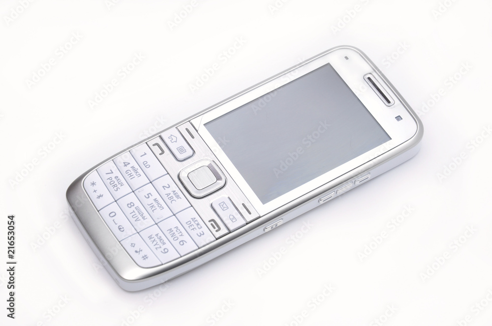 White modern mobile