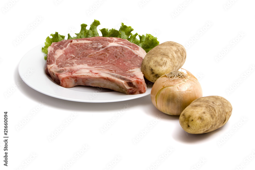 Raw steak Raw steak