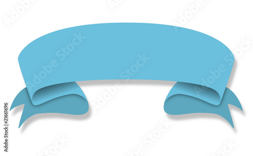 banniere bleue