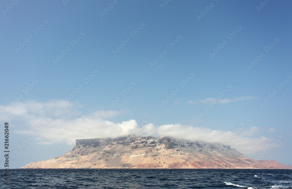 Island in Arabian Sea of the Indian ocean