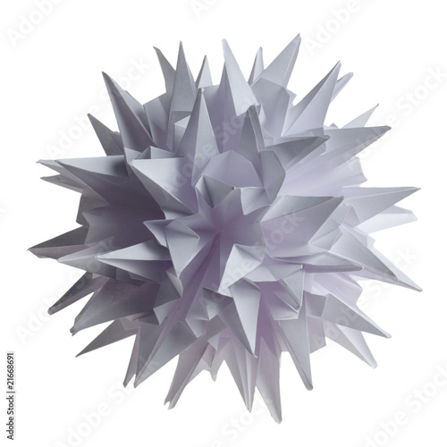 Origami kusudama Virus