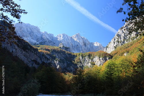 Beautiful Alps and untouched wilderness in West Slovenia