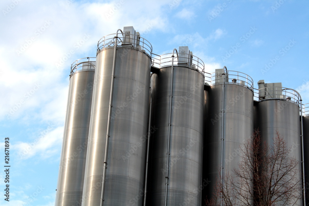 Fabrik Silos Fabrik Silos