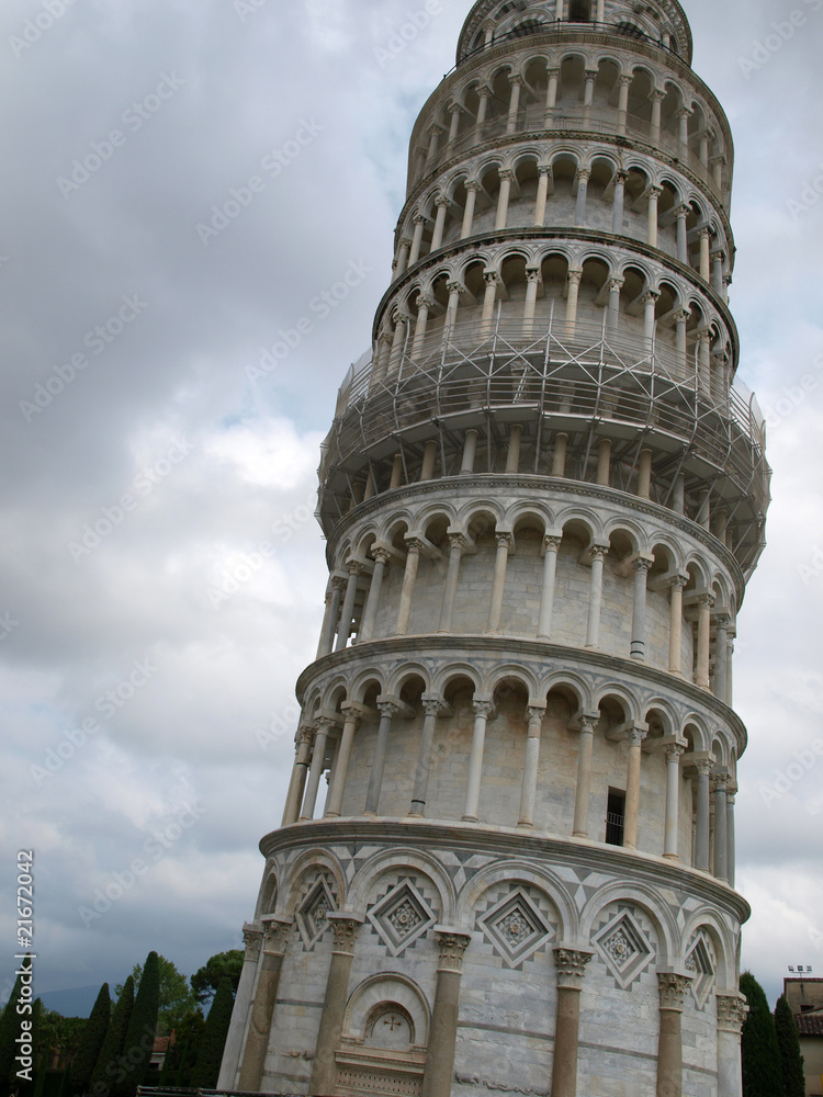 Leaning Tower of Pisa - one of icons of refined architecture