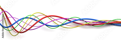 Obraz na płótnie Wires