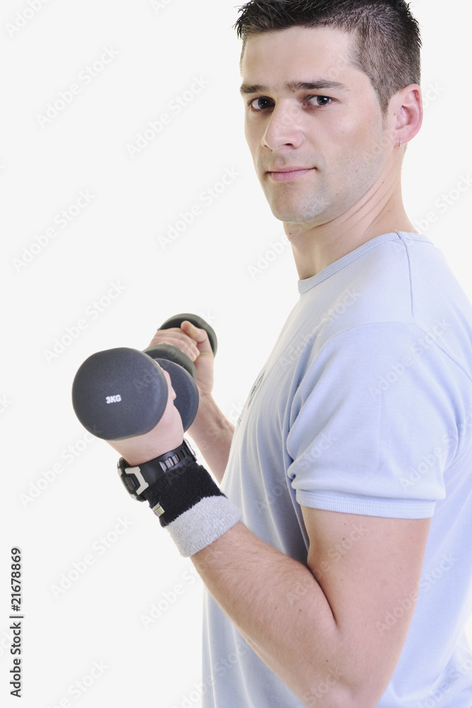 man fitness isolated man fitness isolated