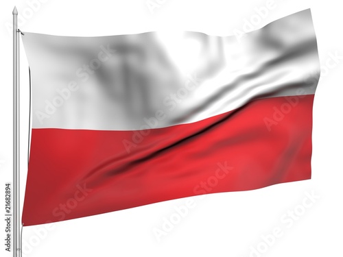 Flying Flag of Poland - All Countries Free Download Flying Flag of Poland - All Countries - GFXLoad