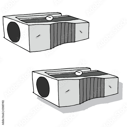 Taille crayon métallique