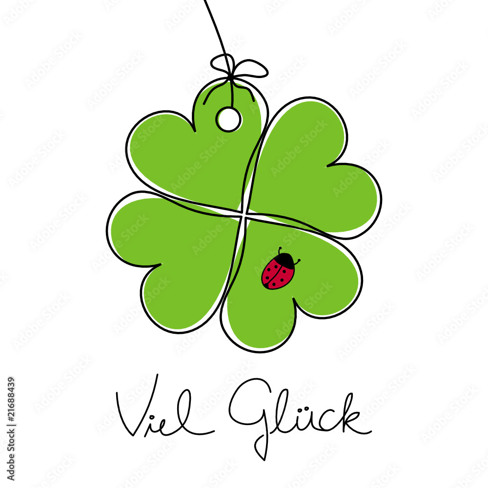 Glücksklee Adobe Stock