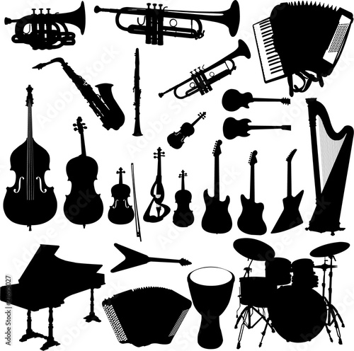 music instrument vector