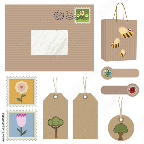 brown paper postage