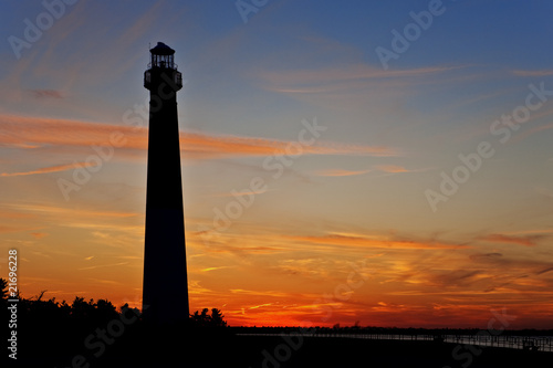 Barnegat Lighthouse at Sunset photo
